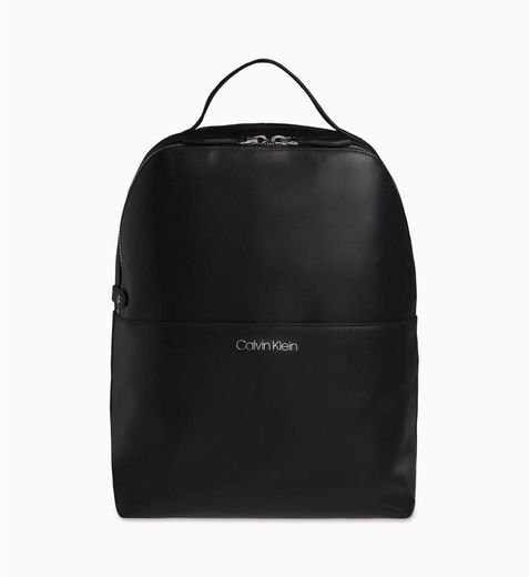 LEATHER ROUND BACKPACK