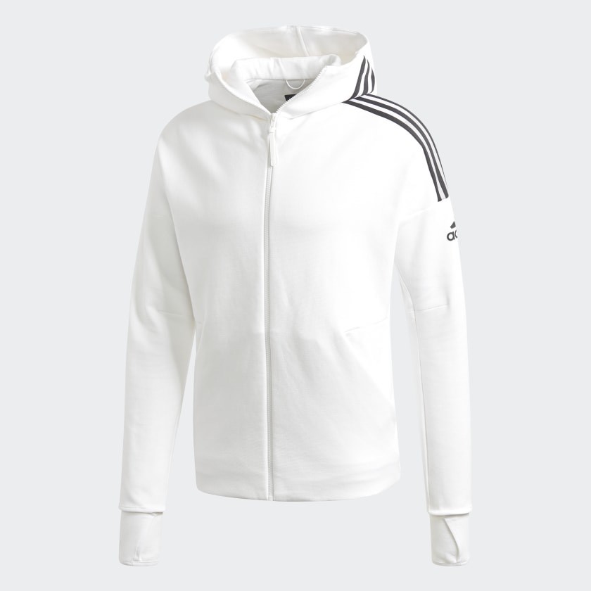 Products adidas Casaco com Capuz 3-Stripes adidas Z.N.E. - Branco