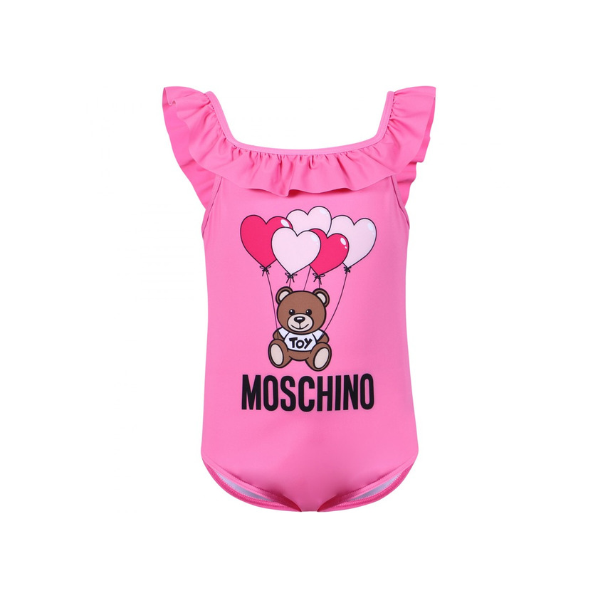 Product MOSCHINO
Girls' Ruffled Logo Tankini in Pink