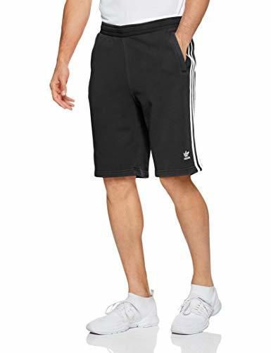 adidas Originals 3-Stripe Sht H Pantalones Cortos de Deporte, Hombre, Negro