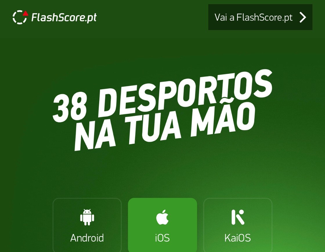 App Flashscore.pt