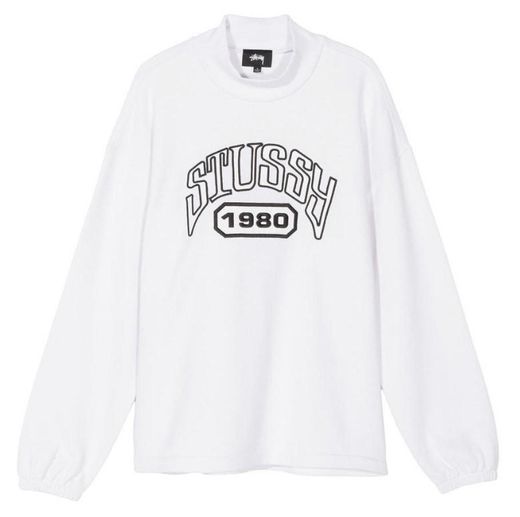 sudadera blanca stussy 🤩