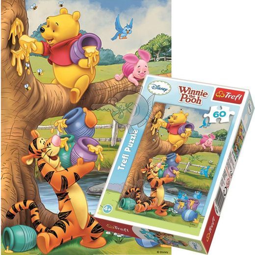 Fashion Disney - Winnie the Pooh - A little something, 60 Pieces Jigsaw