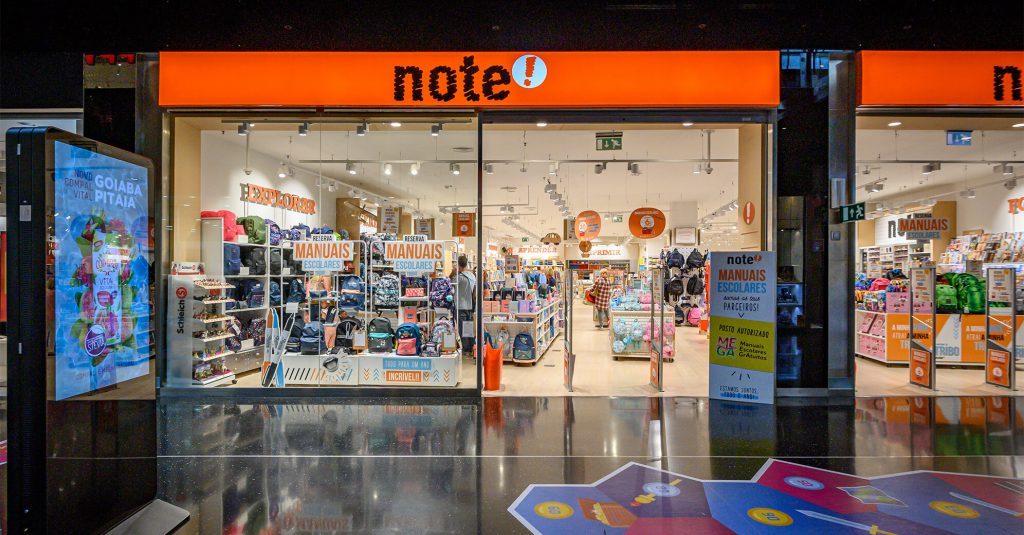 Social note! | livros, papelaria, presentes, serviços | 63 lojas em Portugal