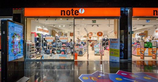 note! | livros, papelaria, presentes, serviços | 63 lojas em Portugal