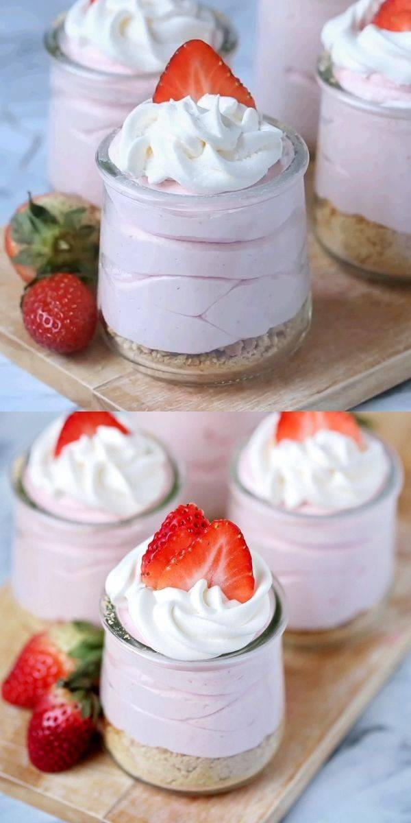 Cheesecake de morango