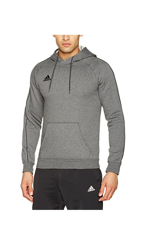 Fitness adidas Core18 Hoody Sweatshirt, Hombre, Negro