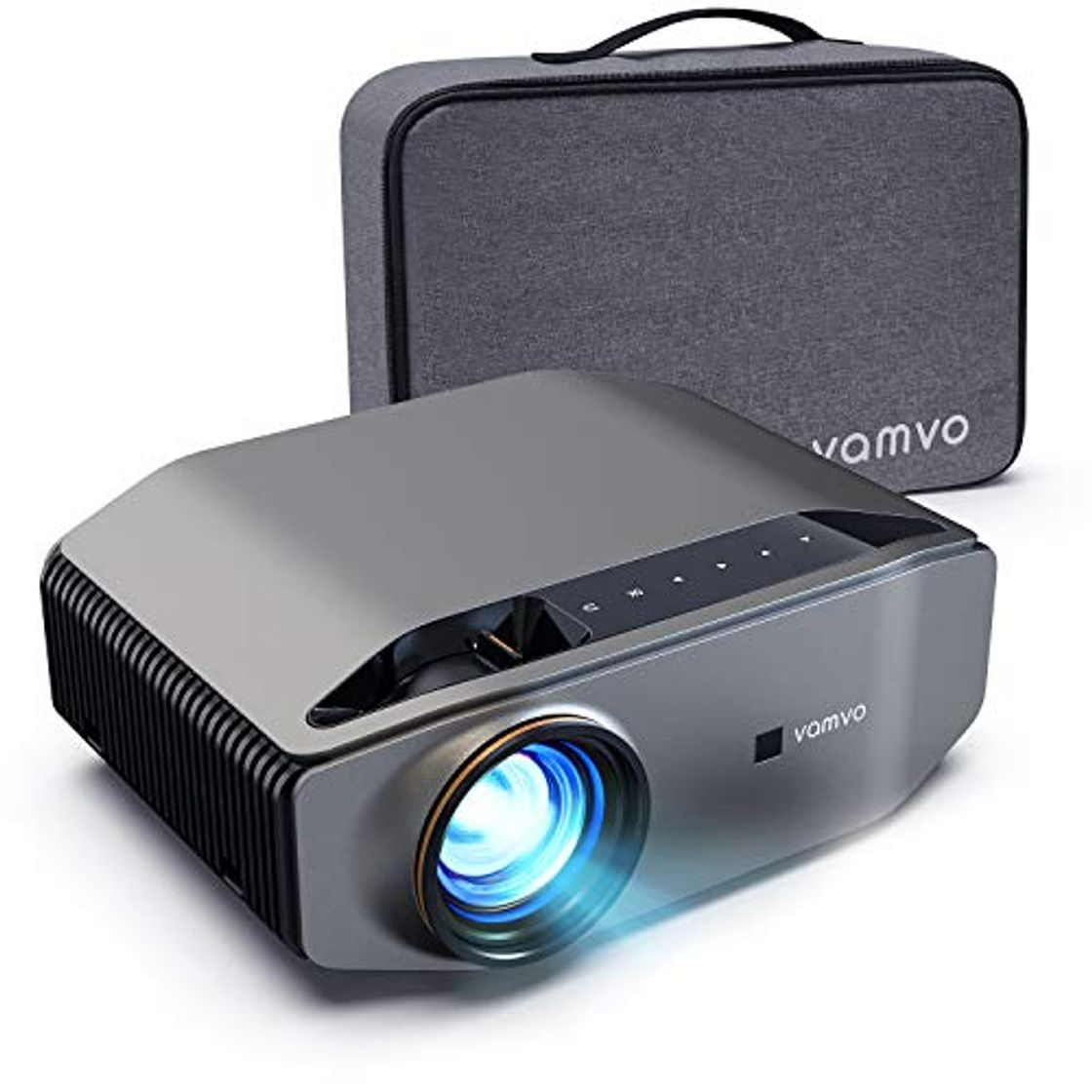 Social Vamvo Proyector Nativo 1080p Full HD 6000 Lux con Dolby