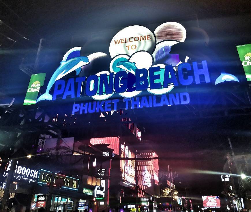 Lugar Patong Beach Phuket Thailand