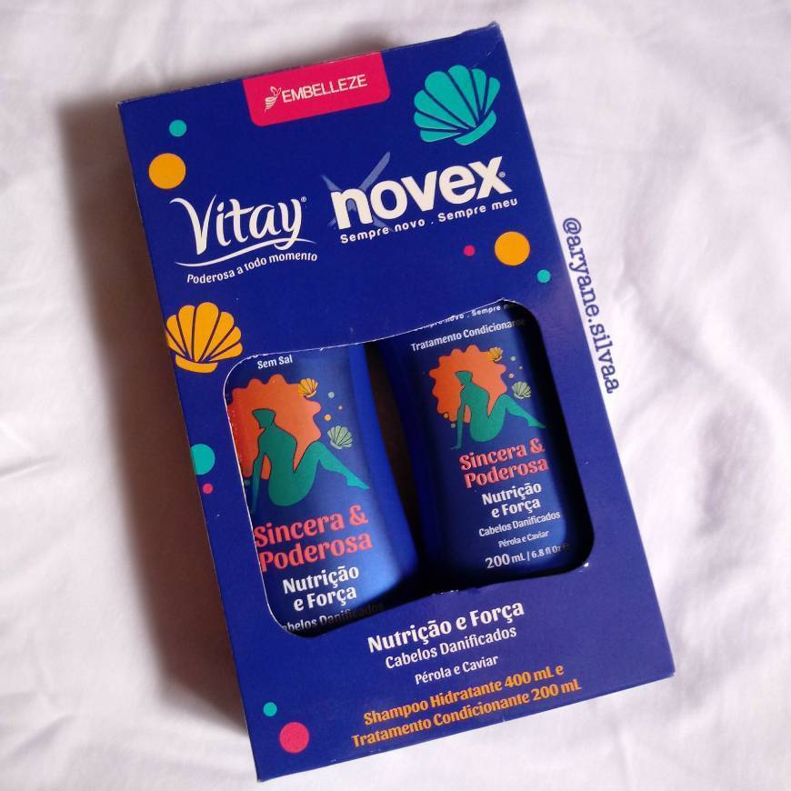 Kit Vitay Novex Sincera e Poderosa