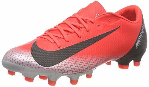 Product Nike Vapor 12 Academy CR7 FG/MG, Zapatillas de Fútbol Unisex Adulto, Rojo