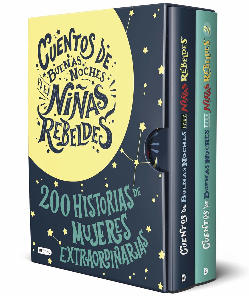 Book Estuche Cuentos de buenas noches para niñas rebeldes: 200 Historias de mujeres