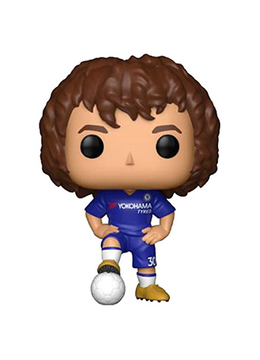 Social Funko- EPL: Chelsea: David Luiz Figurilla, Multicolor