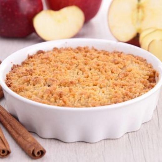 Crumble de maçã 🍎