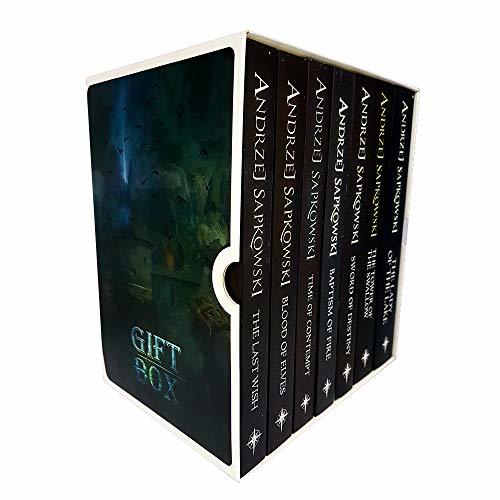 Book Andrzej Sapkowski Witcher Series Collection 7 Books Box Set