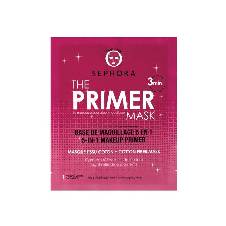 Producto Sephora The Primer Mask 5 in 1 Make-up Primer 3 min.