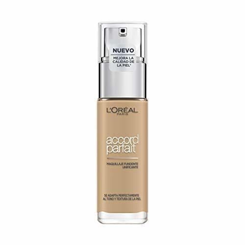 L'Oréal Paris Make-Up Designer Accord Parfait - Base Maquillaje Acabado Natural -