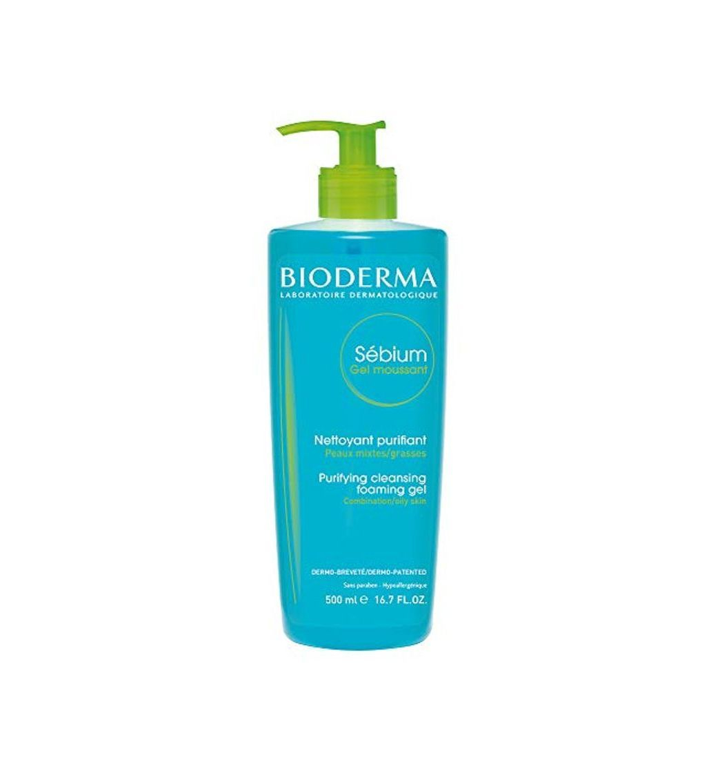 Belleza BIODERMA SEBIUM gel moussant nettoyant purifiant 500 ml