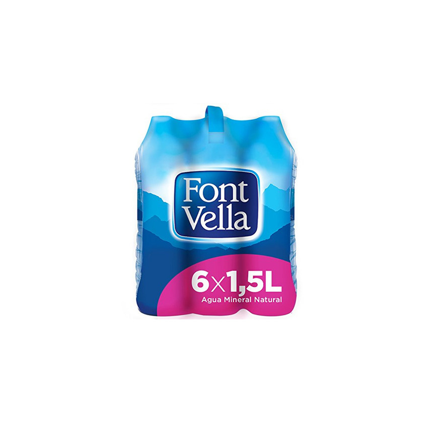 Social Font Vella Agua Mineral Natural - Pack 6 x 1