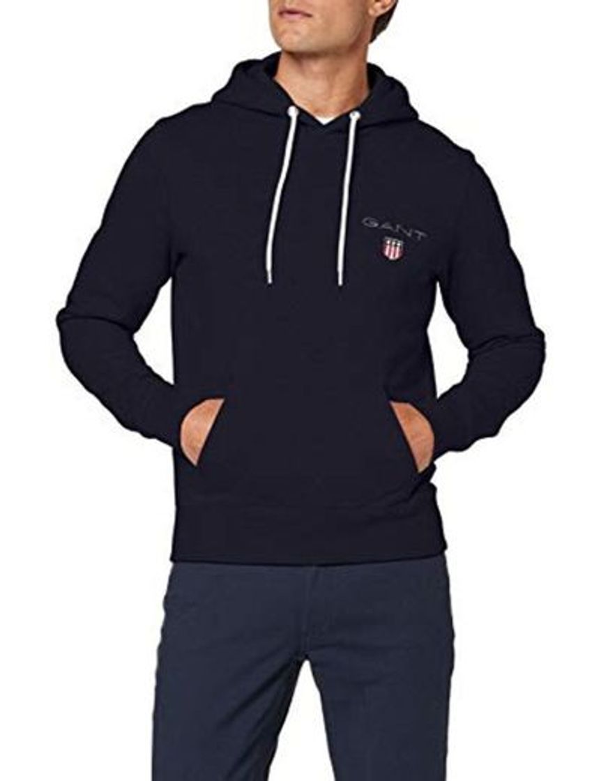 Product GANT D1. Medium Shield Hoodie Capucha, Azul