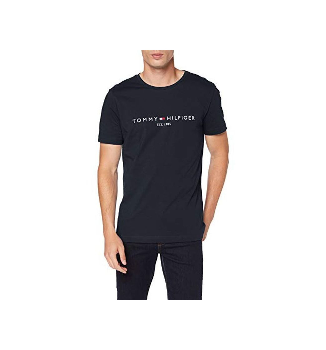 Social Tommy Hilfiger Tommy Flag Hilfiger tee Camisa Deportiva, Azul