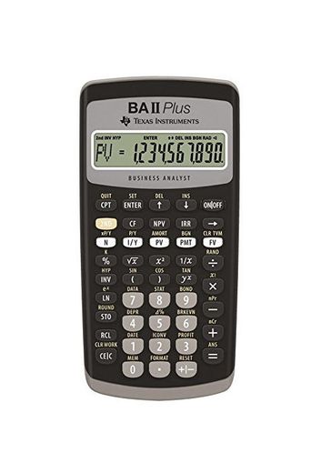 Texas Instruments BAII PLUS - Calculadora financiera