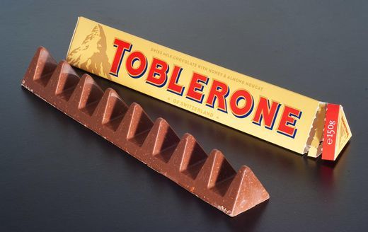 Toblerone Milk Chocolate de Barra Grande