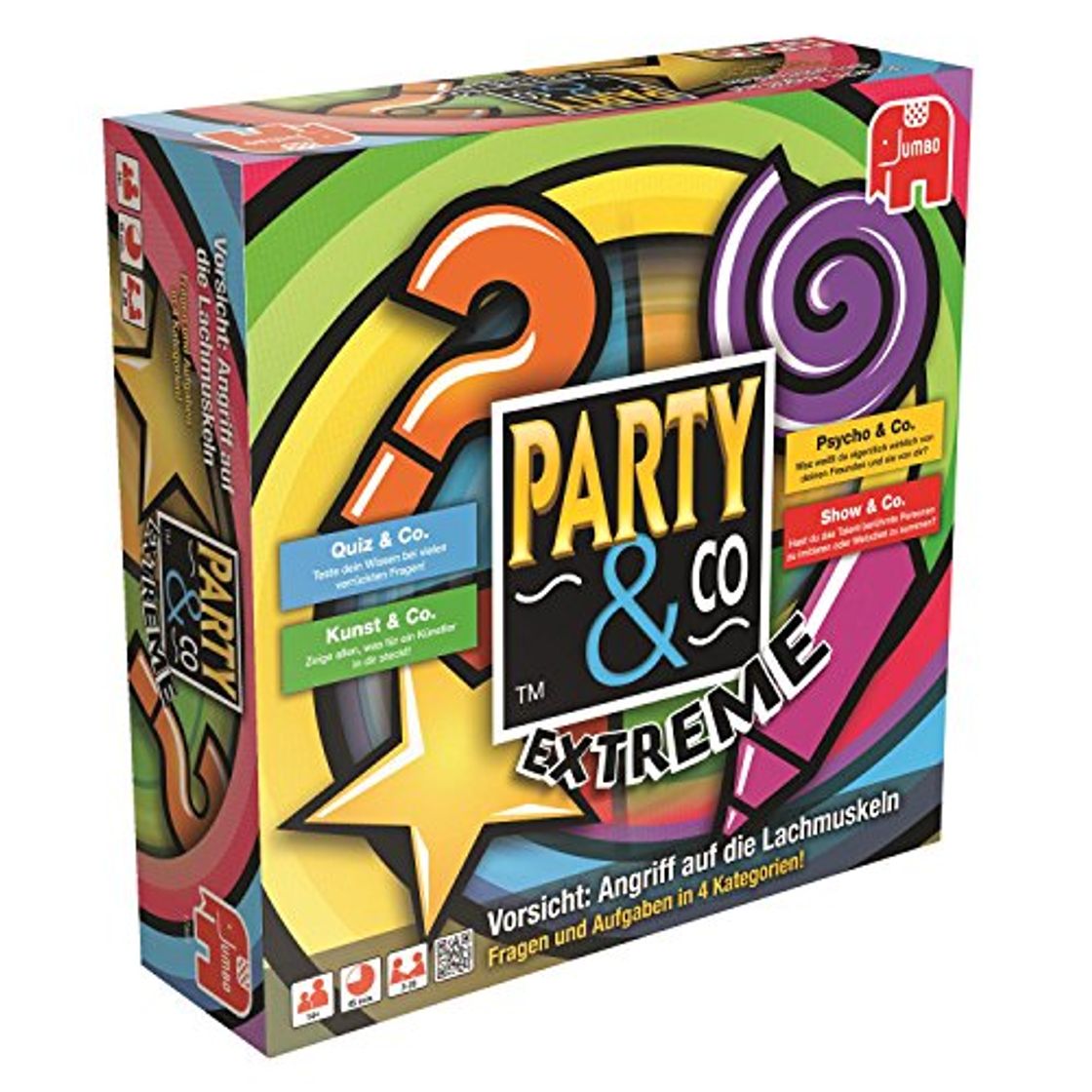 Social Party & Co. Extreme Adultos Juegos de preguntas - Juego de tablero
