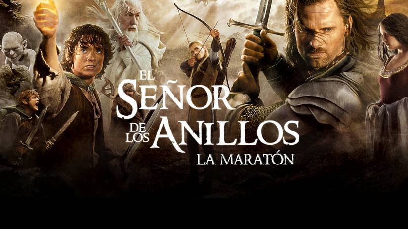 Película El hobbit + el señor de los anillos