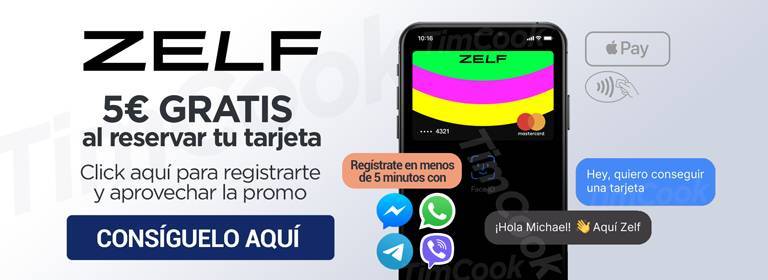 ZELF 👋 👋 ¡Hola buenas! Te estoy enviando 5€ como un regalo