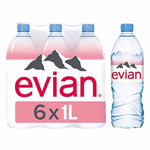 Agua mineral natural Evian 1 L 6 x 1 litre