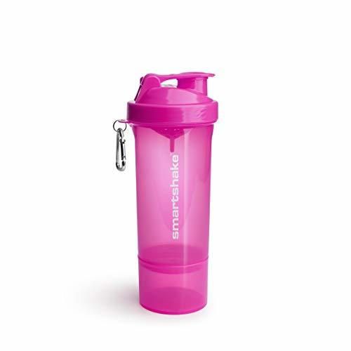 Smartshake Slim Neon Pink - 1 Paquete de 1 x 500 ml