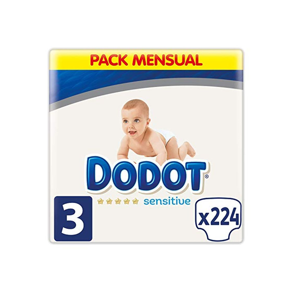 Product Dodot Sensitive - Pañales,  Talla 3