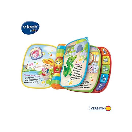VTech Baby - Primeras canciones, Libro musical infantil con canciones populares para