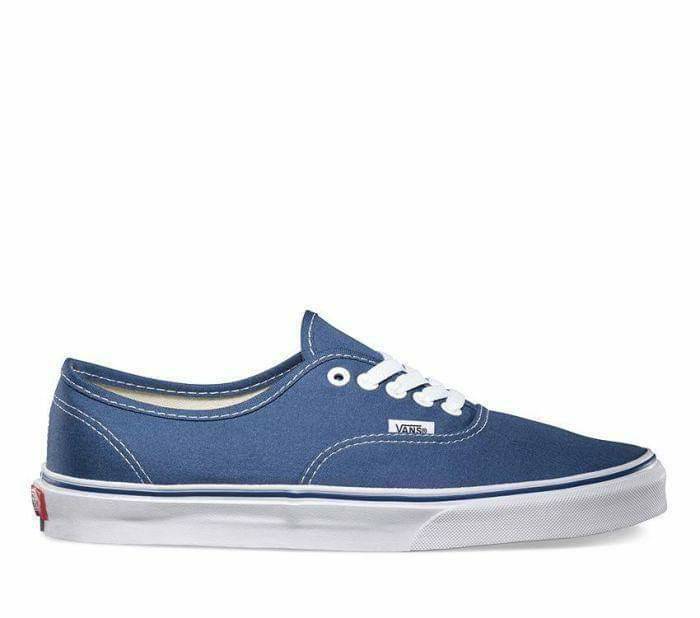 Fashion Vans authentic azuis