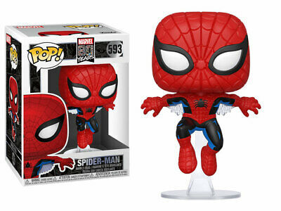 Social Funko- Pop Marvel: 80th-First Appearance Spider-Man Collectible Toy, Multicolor