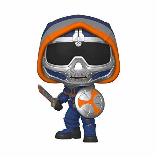 Social Funko- Pop Marvel: Black Widow – Taskmaster w/Shield Figura Coleccionable, Multicolor