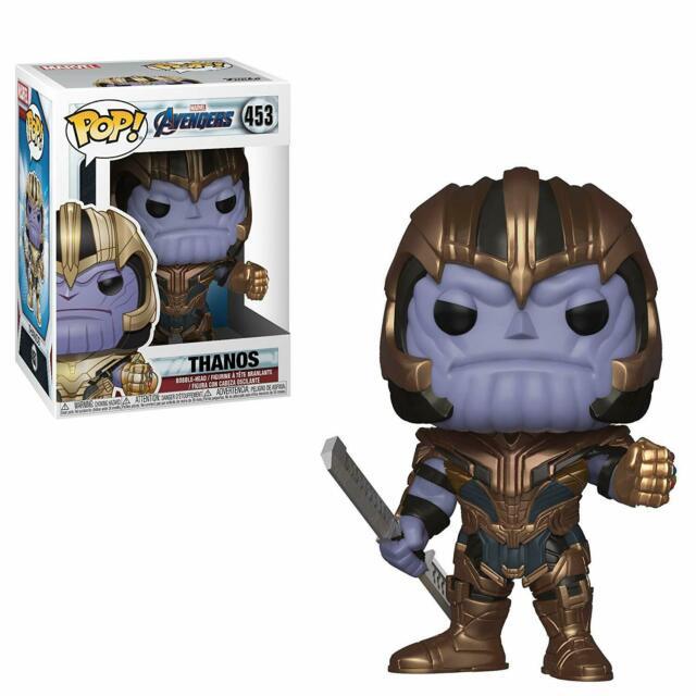 Social Funko- Pop Bobble: Avengers Endgame: Thanos Collectible Figure, Multicolor, Estándar