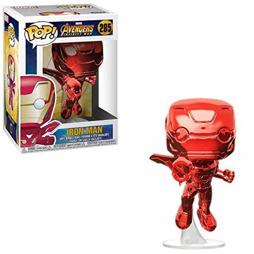 Social Pop! Avengers Infinity War - Figura Iron Man Red Chrome Exclusive