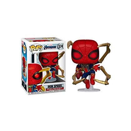 Funko- Pop Marvel: Endgame-Iron Spider w/NanoGauntlet Colctib Toy, Multicolor, Talla Única