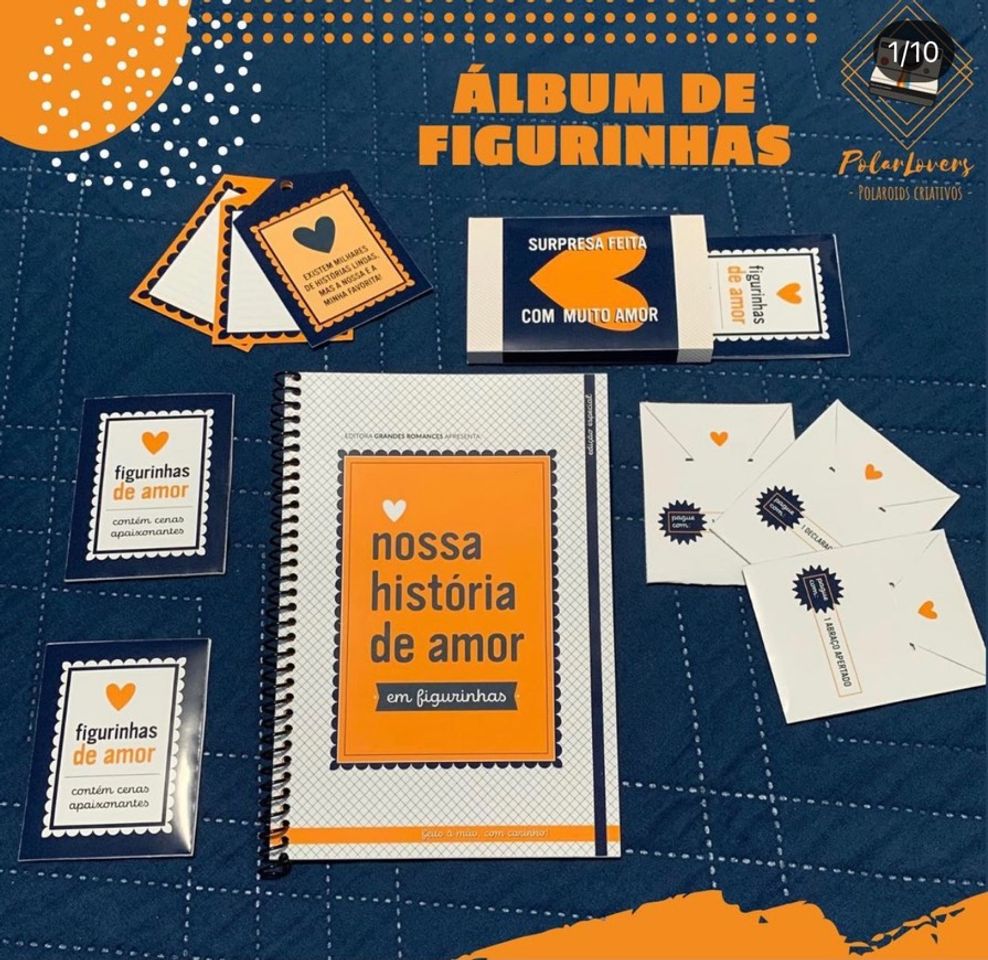 Moda Álbum de figurinhas 