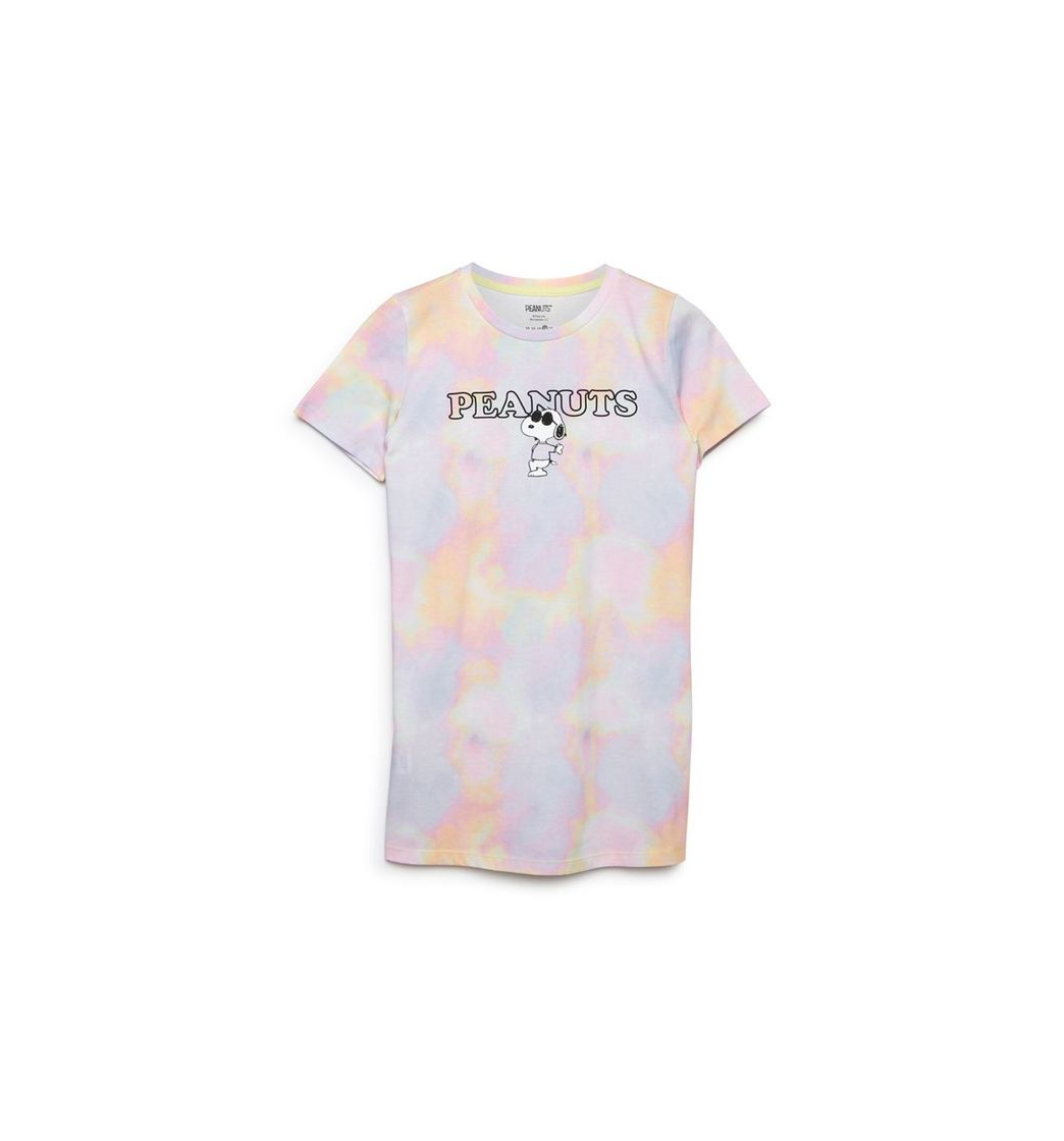 Fashion Blusa tie die snooopy 