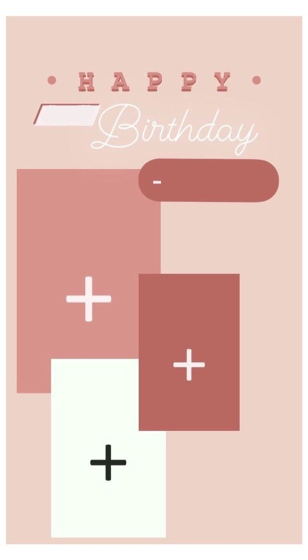 Fashion Template feliz aniversário 