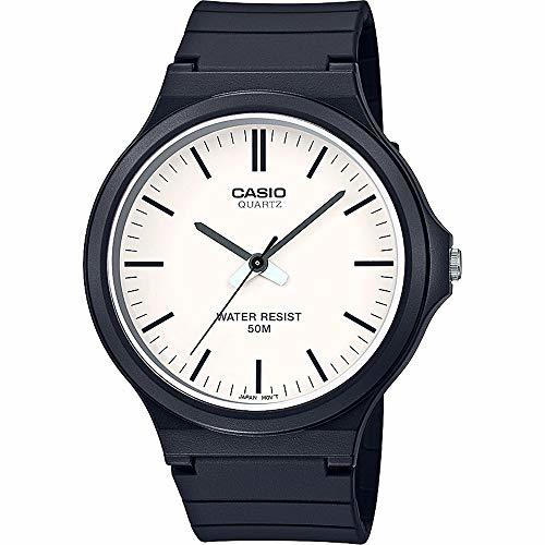 Moda Casio Reloj Analógico para Unisex Adultos de Cuarzo con Correa en Resina