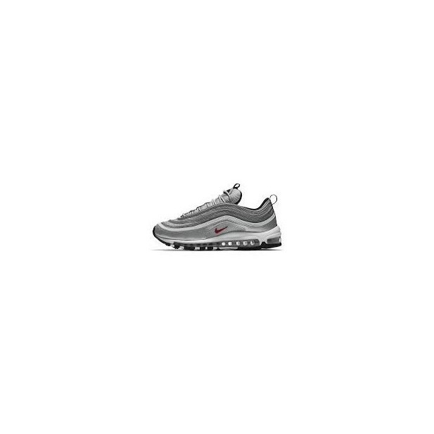 Social Zapatos Unisex Nike Air MAX 97 OG QS en Piel Gris 885691-001