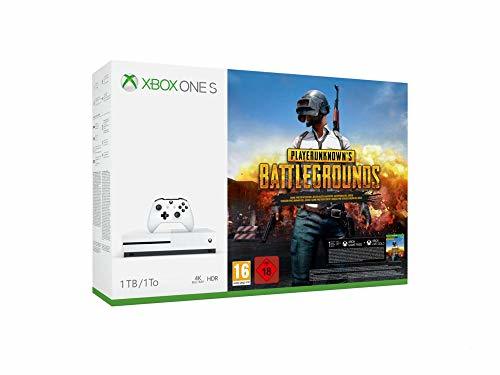 Social Microsoft Xbox One S PLAYERUNKNOWN'S BATTLEGROUNDS Bundle 1TB Blanco 1000 GB Wifi