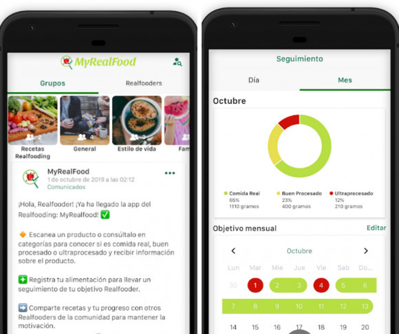 App MyRealFoodApp