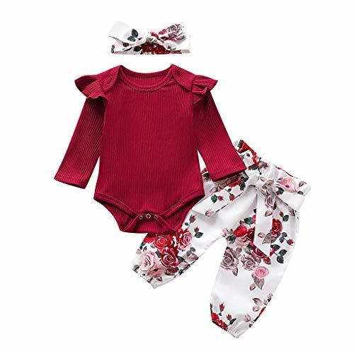 Moda Ropa Bebe Niña Manga Larga Monos Tops