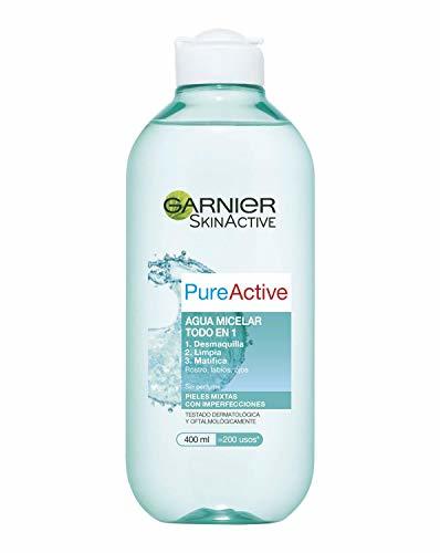 Social Garnier Skin Active Pure Active Mat Control Agua Micelar