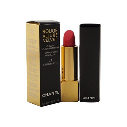 Chanel Rouge Allure Velvet #37-L'Exubérante 3